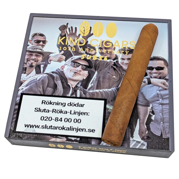 Kind Cigars 10th Anniversary SUB56 - KOMMER SNART